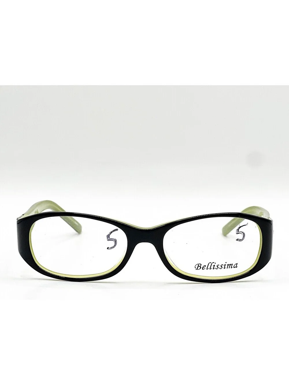 Bellisima Bl203 Black Green Authentic Eyeglasses 50-16-135